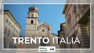 4K Walking Tour Trento, Italy | Duomo di Trento \u0026 Cattedrale di San Vigilio | Trentino Alto Adige