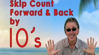 Skip Count Forward and Back by 10's | Jack Hartmann