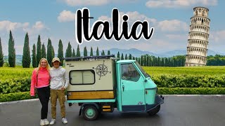 Auf drei Rädern durch Italien | Ape 50 Camper