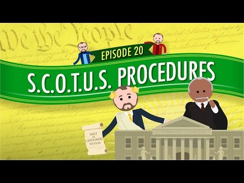 What happens in a Supreme Court?