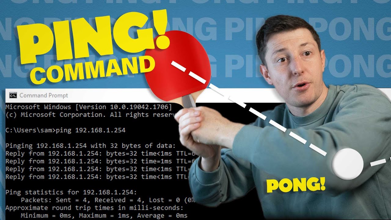 Ping Command Explained | Real World Example - YouTube