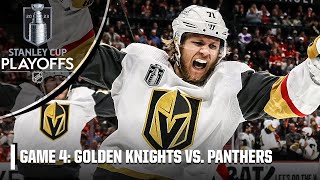 Stanley Cup Final Game 4: Vegas Golden Knights vs. Florida Panthers | Full Game Highlights