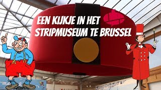 Een kijkje in het Stripmuseum in Brussel