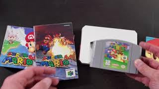 SUPER MARIO 64 UNBOXING AND REVIEW [4K] (N64)