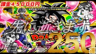 ドッカンバトルガシャ実況１１５　【引き弱でサヨウナラ】ＤＯＫＫＡＮフェス超サイヤ人４孫悟空２５０連