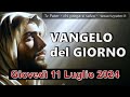 VANGELO DEL GIORNO GIOVEDI 11 LUGLIO 2024 ❤️ Voi che mi avete seguito, riceverete cento volte tanto