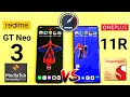 Oneplus 11R vs Realme GT Neo 3 Speedtest Dimensity 8100 vs Snapdragon 8+Gen1🔥🔥🔥