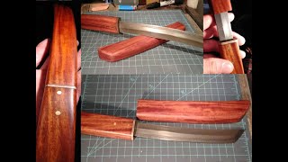 Making of a 8" Tanto From a File: Part Two