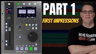 Solid State Logic UF1 DAW Controller | First Impressions - PT 1