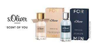 s.Oliver Scent of You New Fragrance Collection