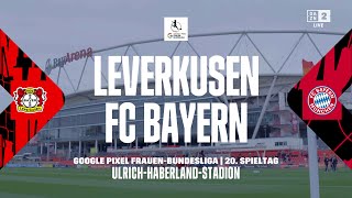 German Women's Bundesliga 2023/24. Matchday 20. Bayer Leverkusen vs Bayern München