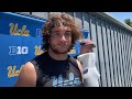 TE Moliki Matavao after UCLA open practice 8/10