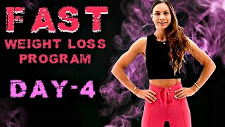 30-Minute FAT-BURNING Killer HIIT Workout | Fast Weight Loss Program Day-4
