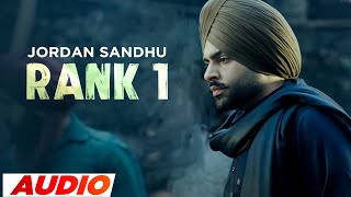 Rank 1 (Full Audio) - Jordan Sandhu | Desi Crew | Preeta | Latest Punjabi Songs 2023
