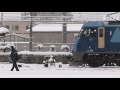 貨物列車（de10 ef64重連 eh200）＆115系電車 雪の信州を駆ける！信越本線　川中島周辺、篠ノ井駅、　　　　　　　hdv 670