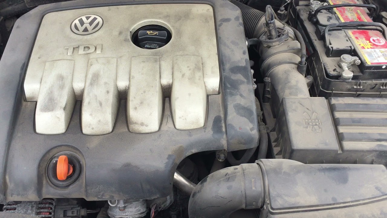 Motor VW Passat B6 2.0 BKP - YouTube