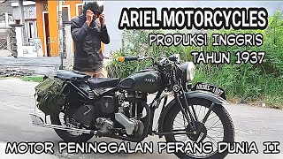 ARIEL 1937 | ARIEL MOTORCYCLE | Antique Motorcycle | War Motorcycles