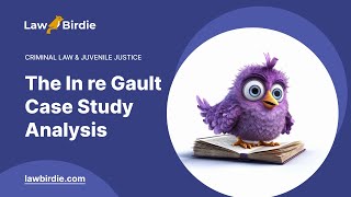 The In re Gault Case Study Analysis - Essay Example