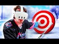 WORLD'S FIRST HOCKEY TRICKSHOT...IN VIRTUAL REALITY?!