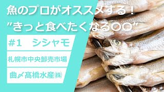 #1 シシャモ【魚のプロがおすすめする！”きっと食べたくなる○○”】