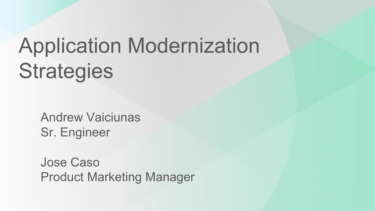 IBM I Application Modernization Strategies Webinar - YouTube