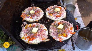 Varanasi Famous Uttapam Rs. 35/- Only l Varanasi Street Food