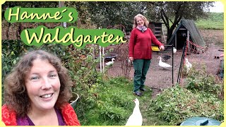 Besuch im Waldgarten von Hannelore Zech - Mienbacher Waldgarten