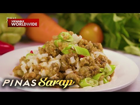 Sisig talaba, ano nga ba ang lasa? Pinas Sarap