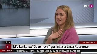 LTV konkursa “Supernova” pusfināliste Linda Rušeneice