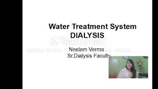 R.O water in dialysis