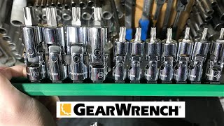 GEARWRENCH 1/4 \u0026 3/8 Drive Universal Tamper Proof Torx Bit Socket Set