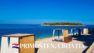 24 hrs in PRIMOSTEN, CROATIA on the Adriatic Sea|most beautiful beaches|explore the town+ night life