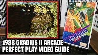 Gradius II Gofer's Ambition グラディウスII ゴーファーの野望 1988 Japanese Arcade Strategy VHS Tape 1080p 60fps