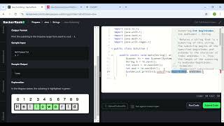 Hackerrank Java Substring Solution | Java Code for Substring