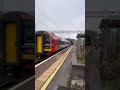 emr class 158s fly through moseley hill station eastmidlandsrailway class158