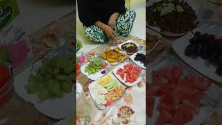 Alhamdulillah 17 Ramzan Iftar🤲🤲#shorts #video #viral #video #food #subscribe