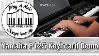 Yamaha P125 Digital Piano Demo - Simple Portable Grand Piano