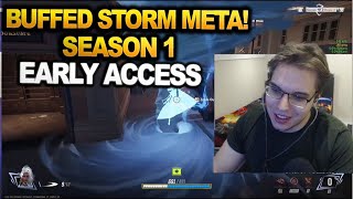 Necros Shows Buffed Storm Is the New Meta in Season 1!!  EARLY ACCESS