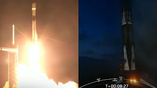 SpaceX Starlink 44 launch & Falcon 9 first stage landing, 6 May 2022