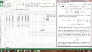 🧮 Weighted Linear Least Squares Fit Using Matrices in Excel | MSU Physics Data Analysis #9