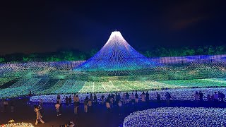 NABANA NO SATO WINTER ILLUMINATION FULL VIDEO 2024 | MT. FUJI THEME | MAY JELL #japan #shorts