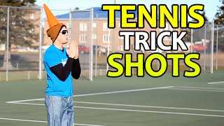 Tennis Trick Shots | SweetSpotSquad
