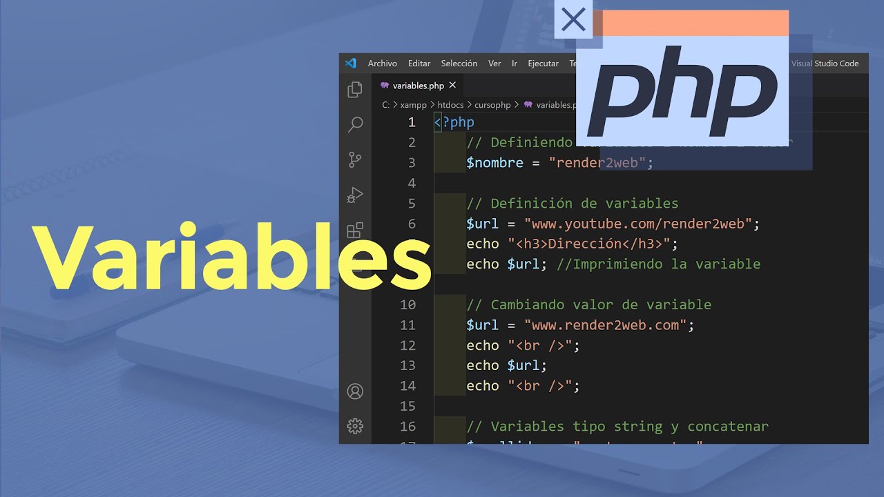 🆕 PHP Variables - Php For Beginners 2020 Video - YouTube