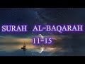 SURAH AL-BAQARAH 11-15|ALAFASAY