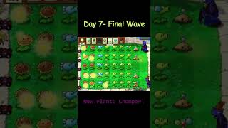 Plants Vs. Zombies - Day 7 Final Wave (Chomper)
