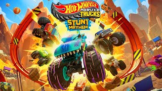 Hot Wheels Monster Trucks Stunt Mayhem Full Game All Levels Gameplay Walkthrough Switch