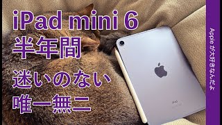 iPad mini 第6世代：半年使用・迷いがない唯一無二の存在