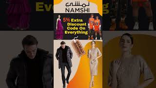 NAMSHI 5% Extra Discount On Everything /UAE/KSA #discountcoupon #coupon  #namshicode #namshi