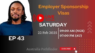 Employer Sponsored Visa 186 \u0026 482 Deep Dive - Ask Me Anything About Australia (Live Stream) - EP43