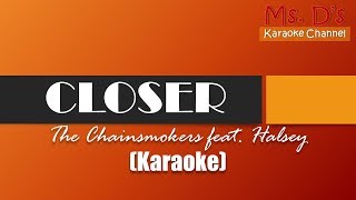 [KARAOKE]The Chainsmokers feat. Halsey  -  Closer